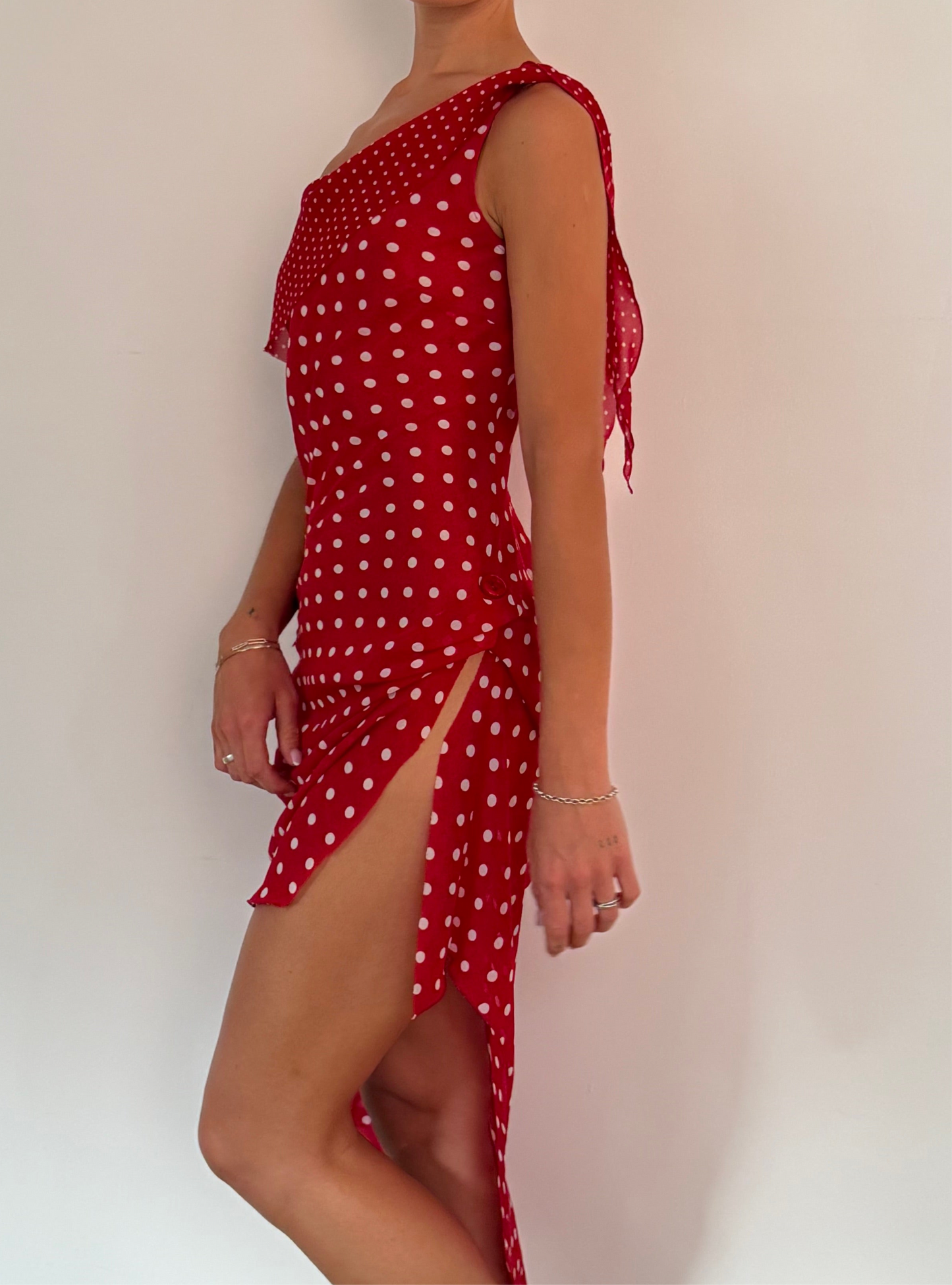 Red Polka Dot Dress