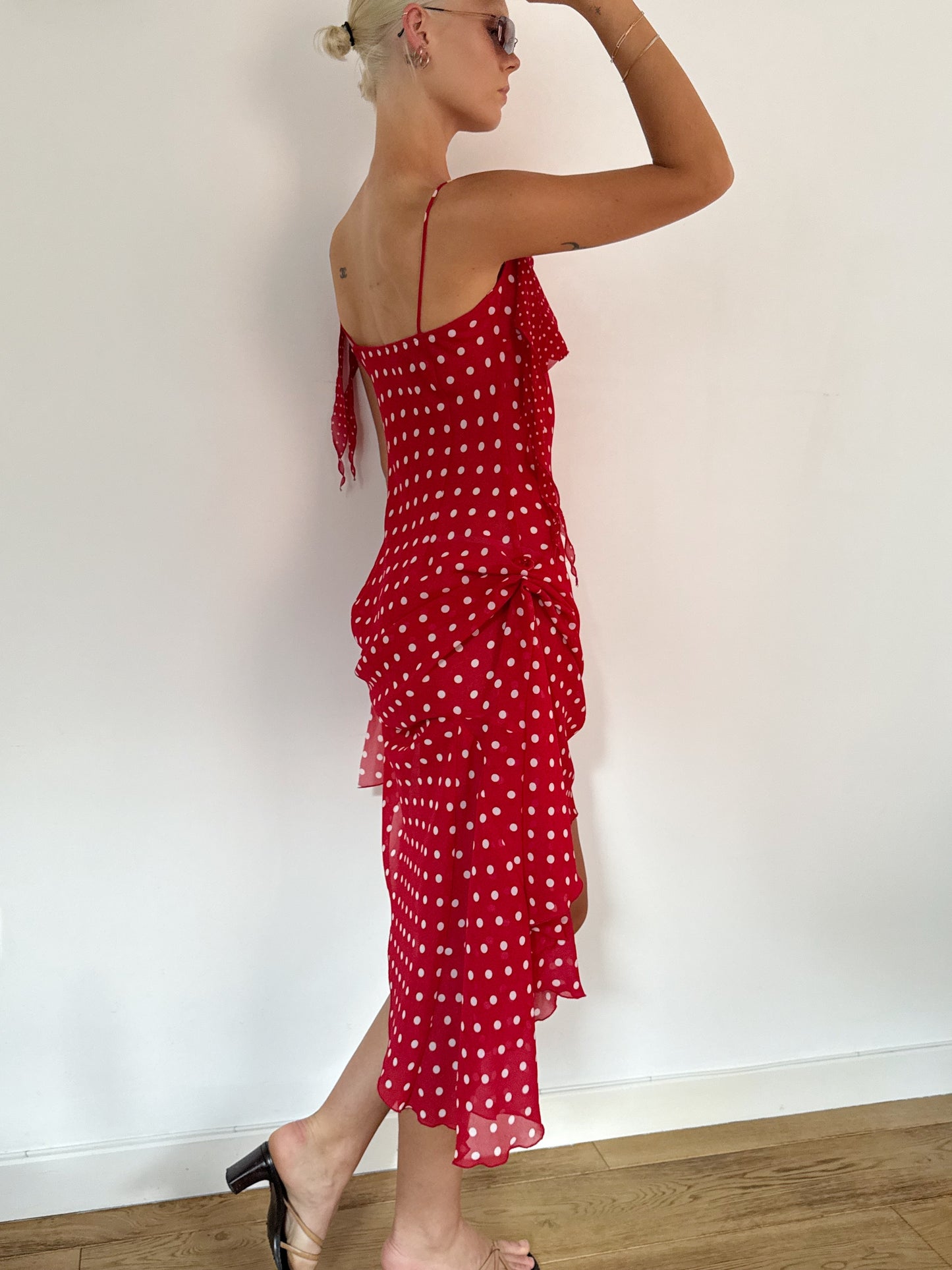 Red Polka Dot Dress
