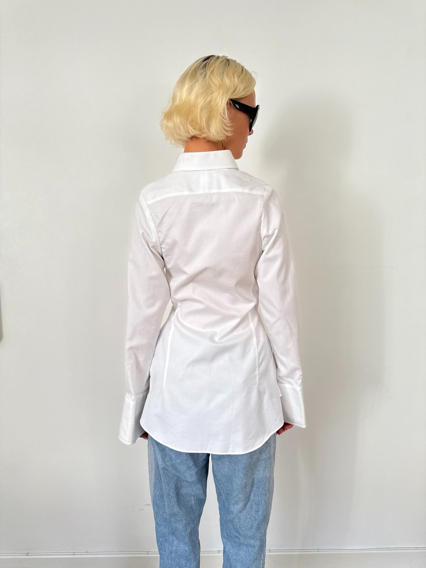 Classic White Studded Shirt