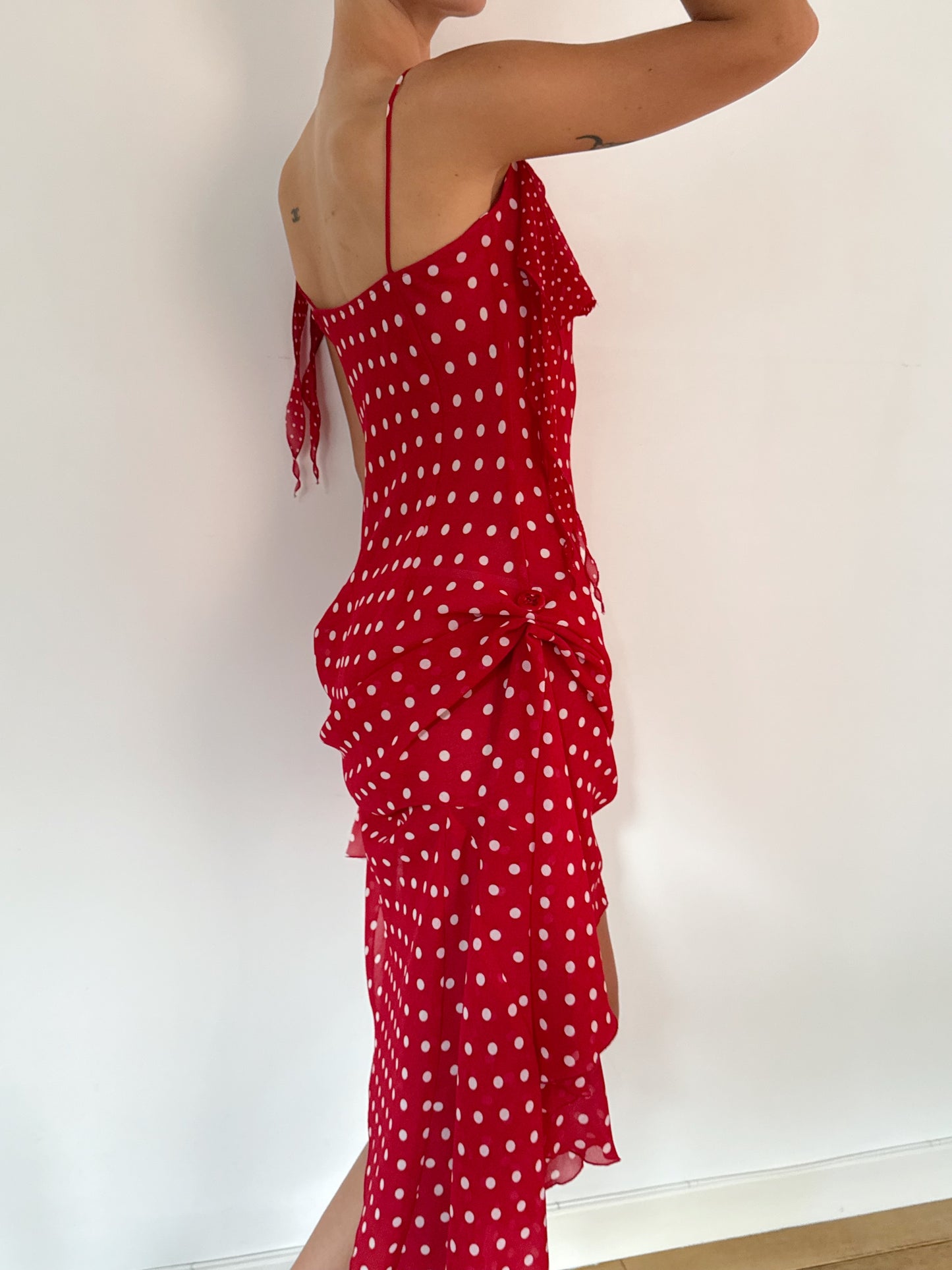 Red Polka Dot Dress