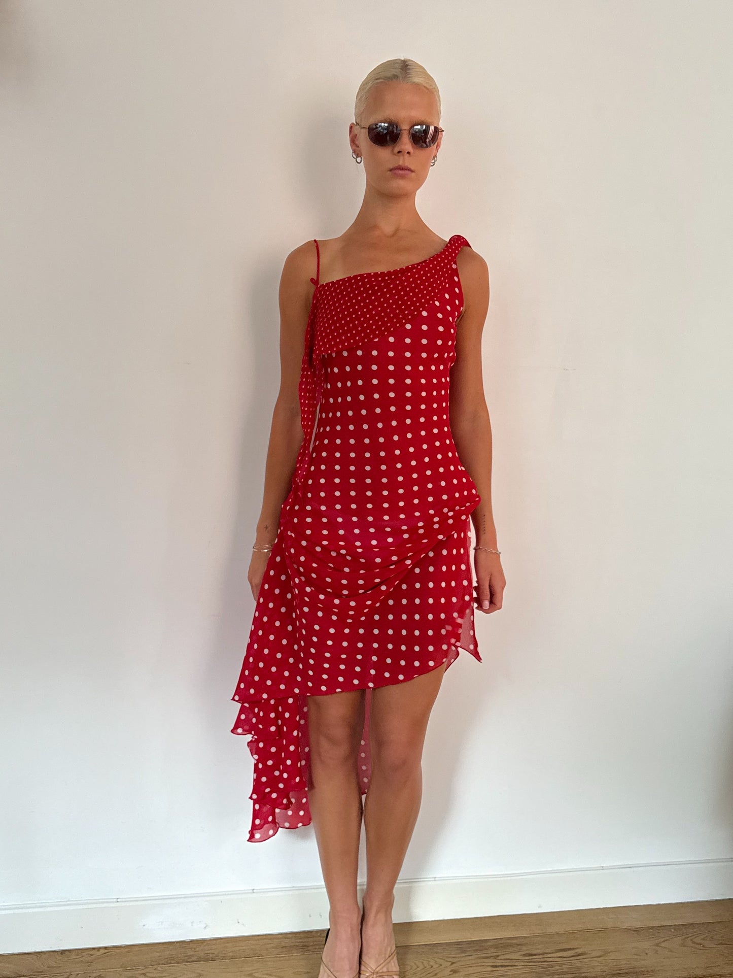 Red Polka Dot Dress