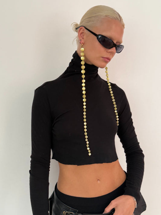 Asymmetric Beaded Earrings