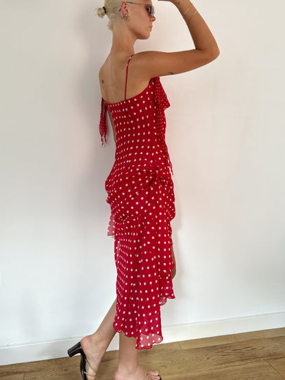 Red Polka Dot Dress
